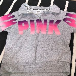 Vs Pink half zip